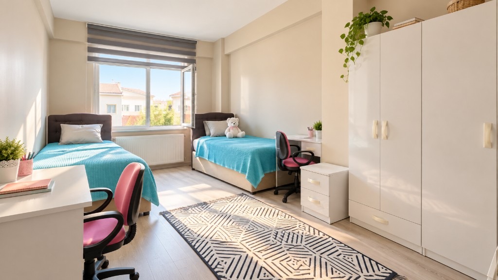 Uğur Apart çift kişilik, aydınlık oda